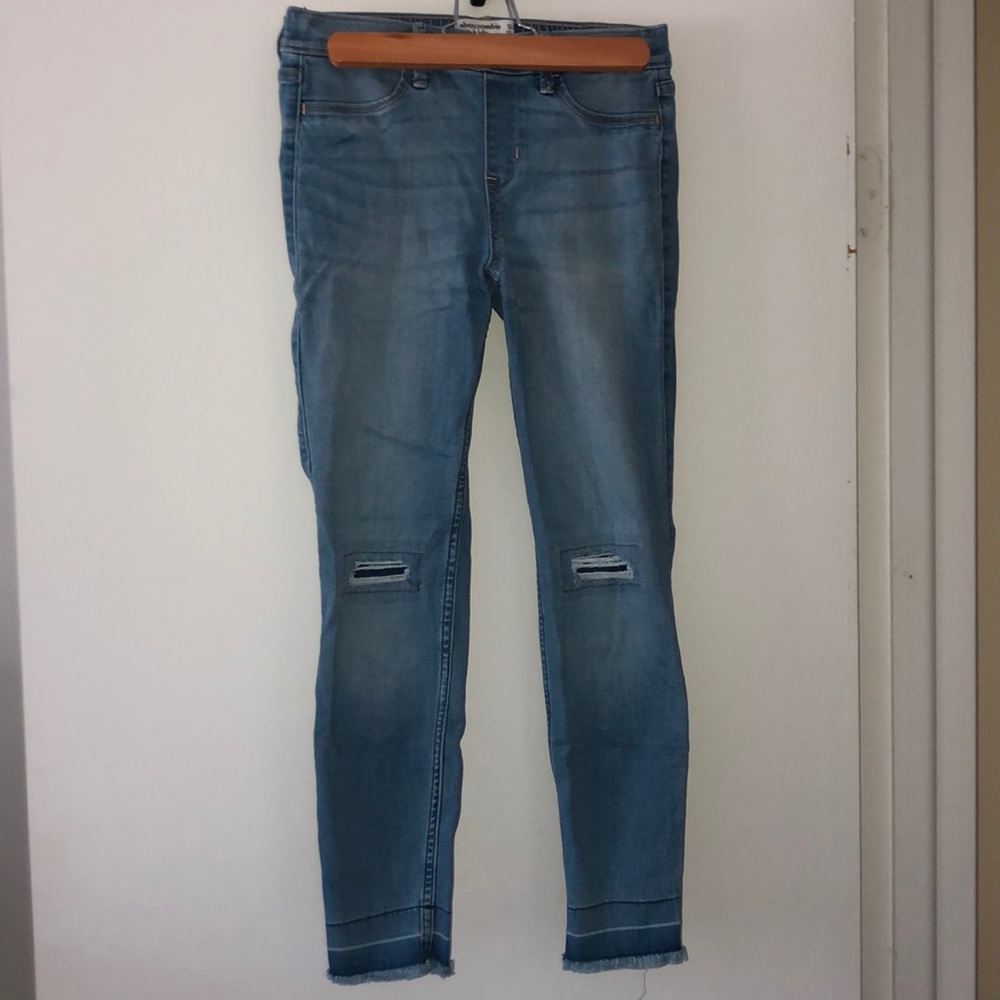 Abercrombie kids size 13/14 slim skinny jeans